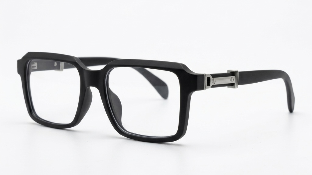 Matte Onyx Bold Square Eyewear