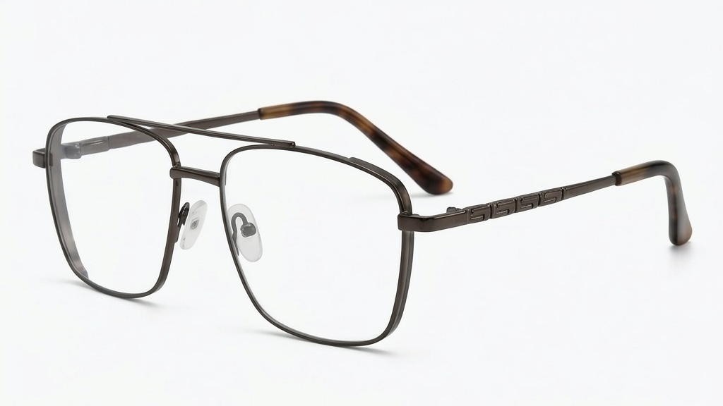 Premium Square Aviator Eyeglasses for Men