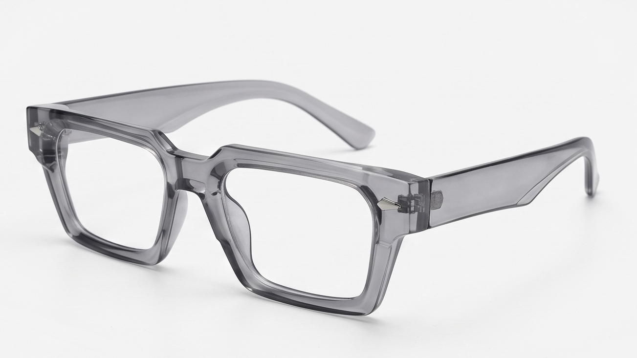 The Slate Geometric: Bold Architectural Eyewear