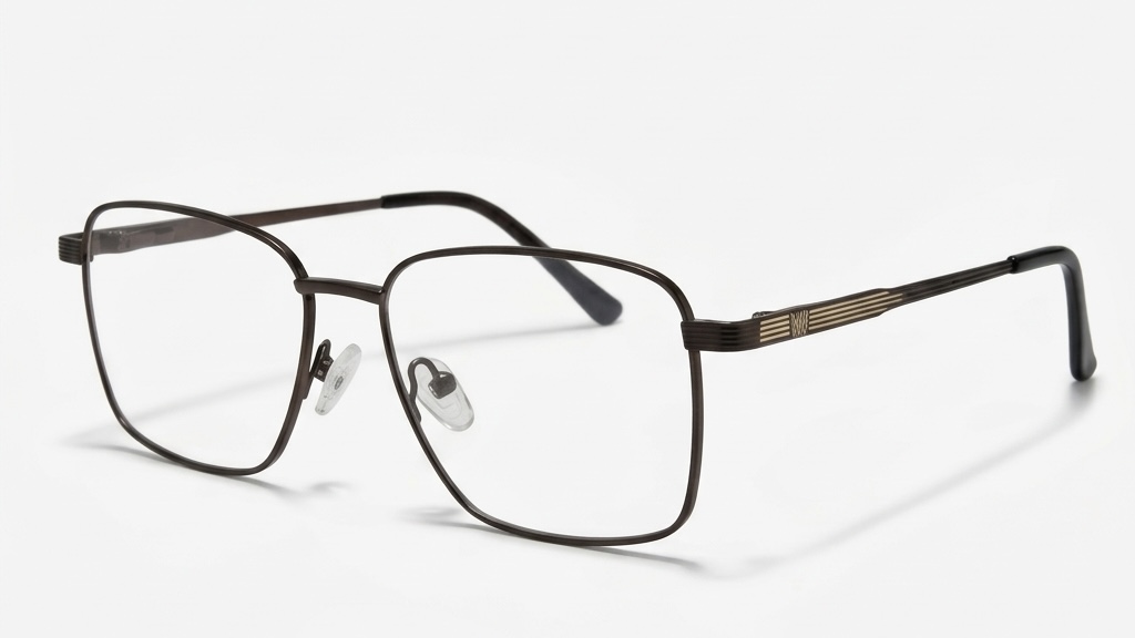 Matte Coffee Square Metal Frames