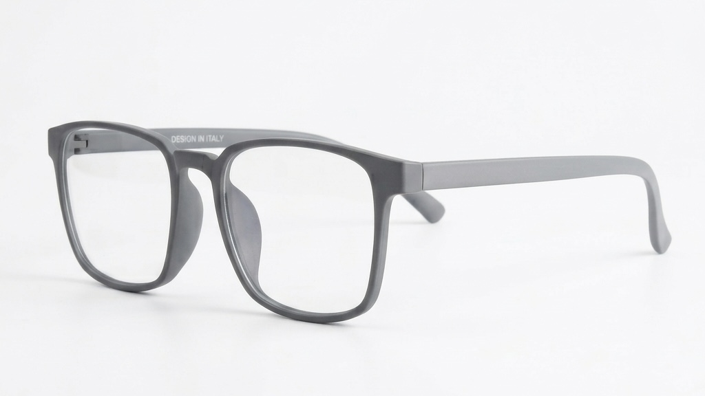 Modern Matte Slate Square Spectacles