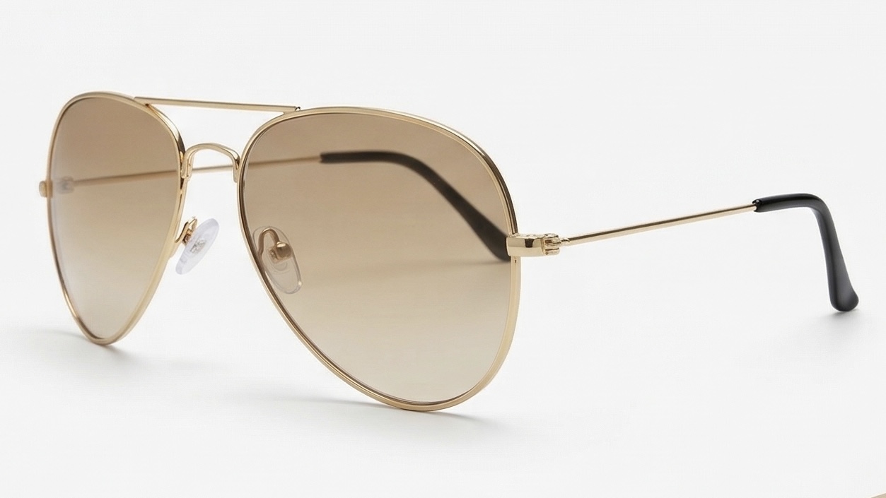 Timeless Style, Dynamic Protection: The Gold Aviator Photochromatic Sunglasses