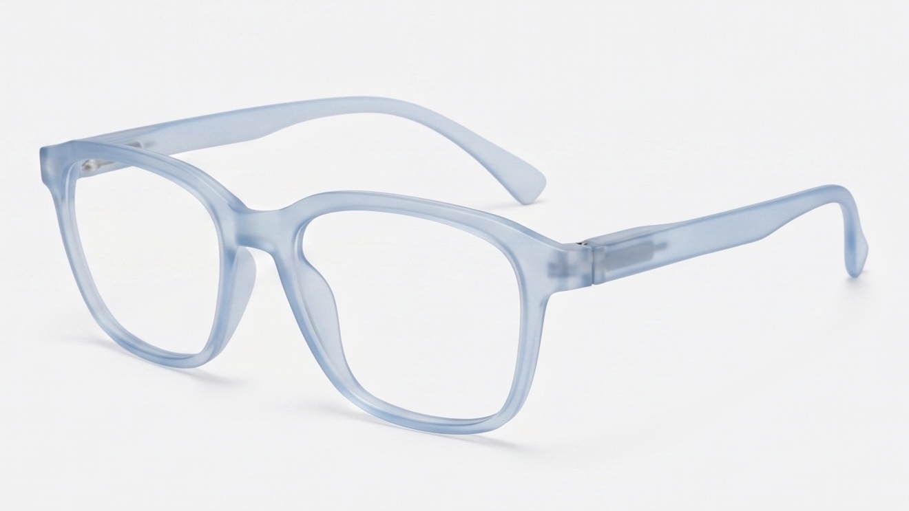 Sky-Mist Translucent Wayfarer Frames