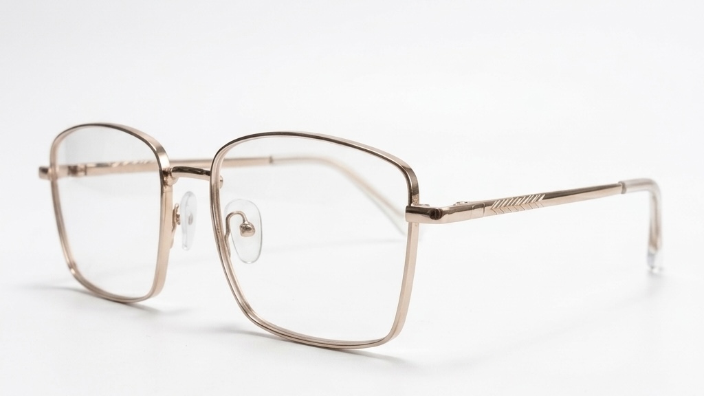 Elegance in Linear Design: The Rose Gold Geometric Navigator